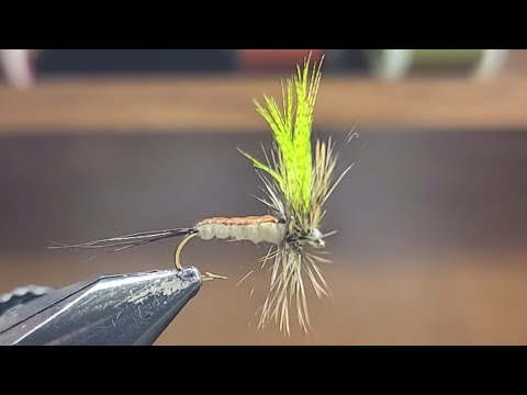 Tying The Eastern Green Drake Dry Fly!! SUBSCRIBER GIVEAWAY!!