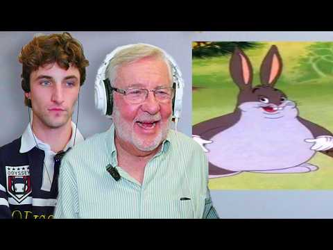 You laugh you lose with a 70 year old man