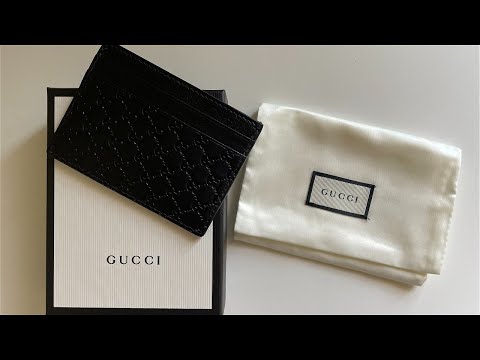 Gucci Microguccissima Card Case Wallet