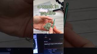 A week in my life ✨🍀 #crochet #crochettutorial #weekinmylife #crochetwithme #cozyart
