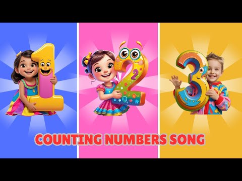 🎵 Counting Numbers 1 to 10 | Fun Numbers Song for Kids 🎵