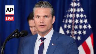 LIVE: Pete Hegseth holds Pentagon briefing as US hits Iran with intense strikes