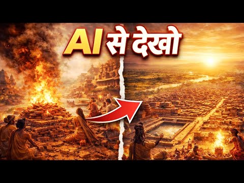 AI से देखो: इतनी महान और विकसित हड़प्पा सभ्यता 🥶आखिर खत्म कैसे हुई?