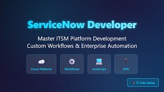 ServiceNow Developer: ITSM Platform Guide 2025