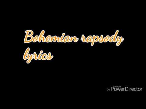 Qeen-Bohemian rapsody lyrics