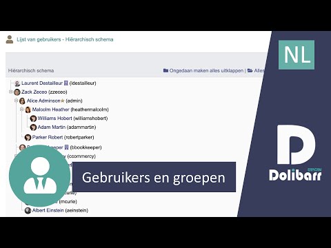 Tutorial 1 - NL - Gebruikers, groepen en machtigingen met Dolibarr ERP CRM