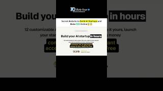 Build an AI Startup in Hours 💰 (No Tech Needed) 🚀 #Shorts #aiart