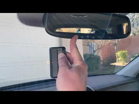 How to Pair Garage Door Opener 2021 Hyundai Palisade