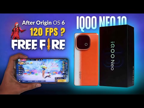 IQOO NEO 10 FREEFIRE GAMEPLAY AFTER ORIGIN OS 6