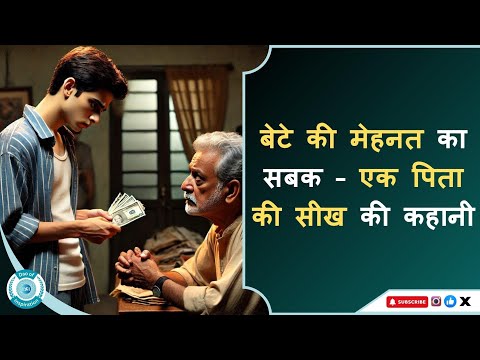 Father’s Wisdom, Son’s Lessons || बेटे की मेहनत का सबक –एक पिता की सीख की कहानी #motivation