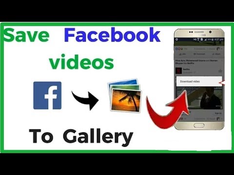 How to save Facebook videos without any app|save Facebook videos directly into gallery|save Facebook