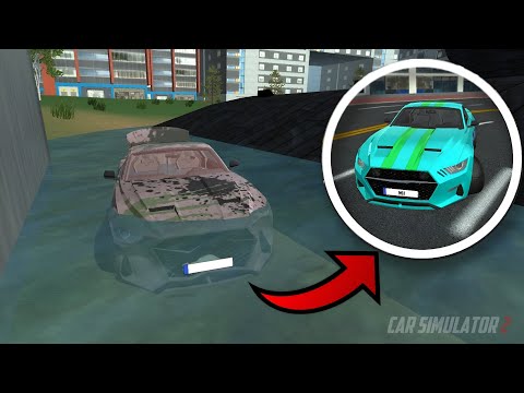 Car Simulator 2 Abanded Mustang Restoration In Car Simulator 2 #carsimulator2 #trending #viral