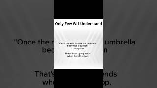 Only a few will truly get this...💔🌧️#DeepThoughts #TruthHitsHard #InstaGrowth #viral
