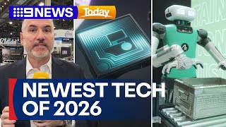 Latest tech and gadgets unveiled at CES 2026 | 9 News Australia