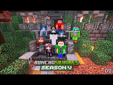 Halloween Escape Room In Minecraft | Let's Play BunchaSqaures EP02