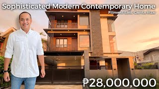 House Tour 412 | Superb Modern Contemporary House and Lot For Sale in Filinvest East, Cainta Rizal