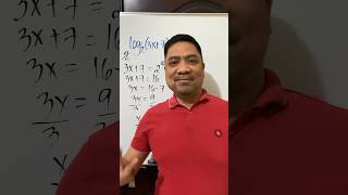 Simple Logarithmic Equation #logarithm #equation #matholympiadquestion #mathtrick #mathflex