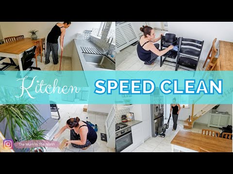 20 MINUTE SPEED CLEAN | KITCHEN | CLEAN WITH ME