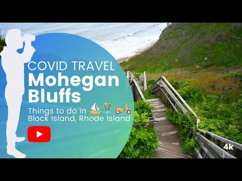 Exploring Block Island - Mohegan Bluffs | Things to do in New Shoreham, Rhode Island | Travel Vlog