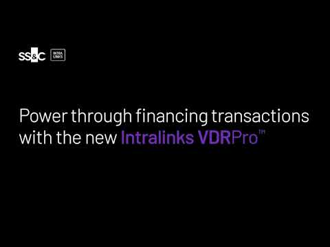 VDRPro™ for Debt Capital Markets