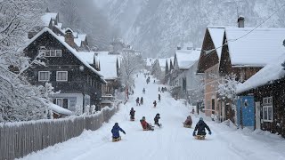 Life in Snowy Grindelwald 🇨🇭 Most Beautiful Alpine Village in the World 4K