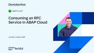 Consuming an RFC Service in ABAP Cloud