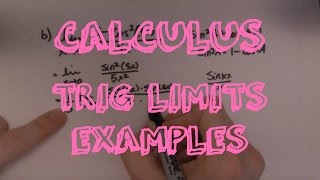 Calculus I: Trigonometric Limit Examples #2