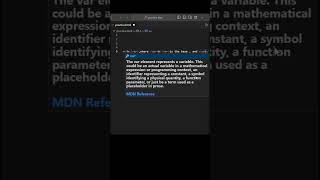 HTML var for variables | #html #code #coding #frontend #webdesign #webdevelopment #coder