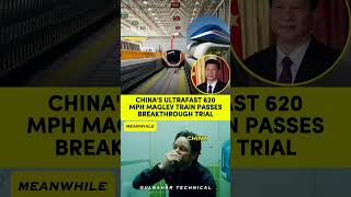 China’s 620 MPH Maglev Train Breaks Speed Records! 🚄💨
