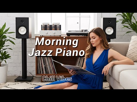 Smooth Jazz Piano Music 🍃 Soothing Breeze on a Tranquil Morning Perfect for Work, Study & Chill Out