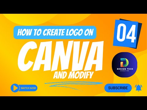 "Creating Professional and Unique Logos in Canva | Canva Full Course"