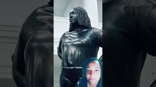 GROUNDED IN THE STARS REACTION #timessquare #blackwomanstatue