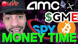 🔴LIVE Stocks & Crypto: AMC BOTTOM Is In While Crypto On The Move! "3/17"