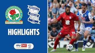 Highlights: Rovers v Birmingham City