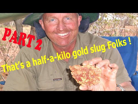 Australian Prospectors Metal Detect HUGE Gold Nuggets Found Dozing Half Kilo Slug Patch Part2 Mining