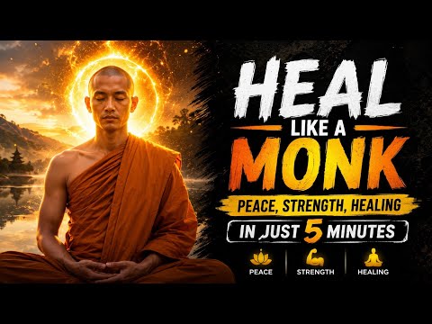Monk’s Secret to Heal Your Body & Mind in 5 Minutes | Buddhist Ritual for Inner Peace🌿