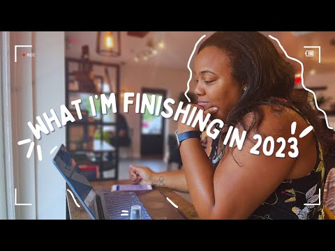 Writing Vlog: What I'm Finishing in 2023
