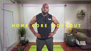 HOME CORE WORKOUT - NO EQUIPMENT