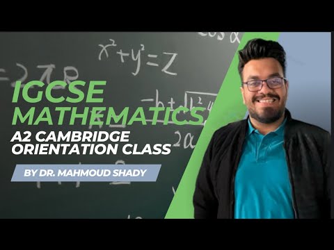 A2 Cambridge Orientation Class