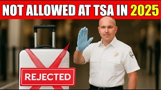 7 NEW TSA Carry on RULES for 2025 ( Don't Get Caught )