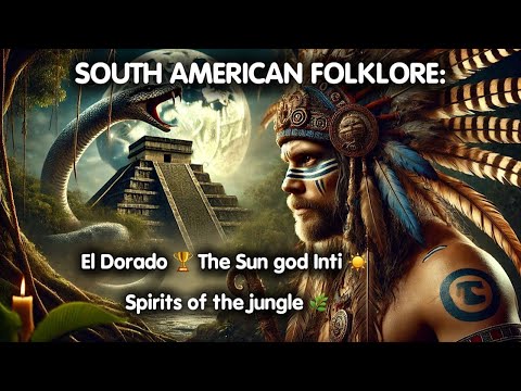 SOUTH AMERICAN FOLKLORE – EL DORADO, ☀️ THE SUN GOD INTI, 🌿 SPIRITS OF THE JUNGLE | SLEEP LECTURE