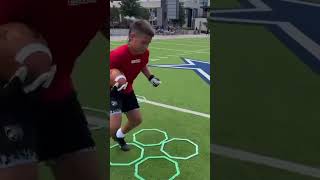 Look at this kids training ethics  #babygronk #football
