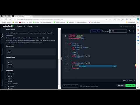 Hacker Rank- Strings