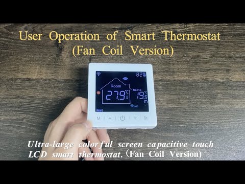 User Operation of Smart Thermostat (Fan coil version) -40