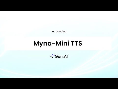 Gan AI'S TTS (Text-To-Speech) Model Supporting 23 Indic Languages!
