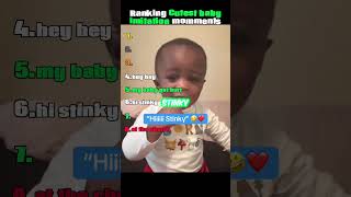 Ranking cutest babies imitation moments #shorts