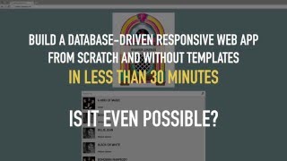 Build a database-driven responsive web app with Qipster