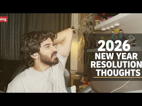 Thought on New year resolution by @SnaxGaming 🎊  #newyearresolution2026 #leo #chicha
