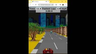 Car Racing Game  #shorts  #javascriptapp