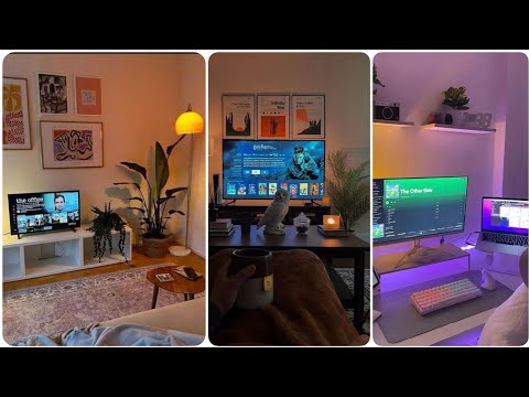 Smart led tv decoration idea. #smartv #tvdecor #tvdecoration #homedecoration #design #television